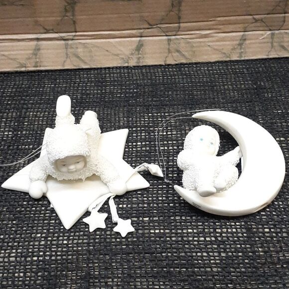 Department 56 snowbabies ornaments- set of 2 - Picture 1 of 11